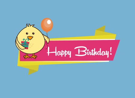 happy birthday design, vector illustrationのイラスト素材