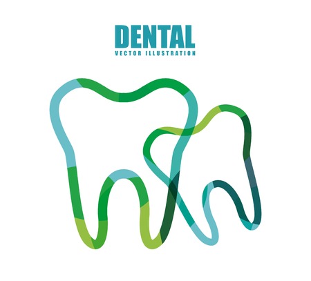 dental care design, vector illustrationのイラスト素材