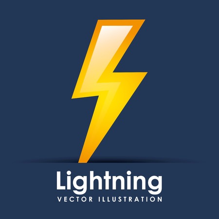 lightning design, vector illustration eps10 graphicのイラスト素材