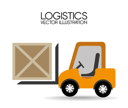 Delivery design over white background, vector illustration.のイラスト素材