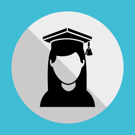 Education design over blue background vector illustration.のイラスト素材