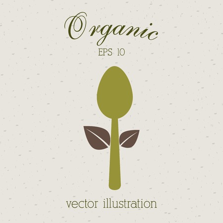 organic food design, vector illustration eps10 graphicのイラスト素材