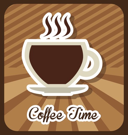 delicious coffee design, vector illustration eps10 graphicのイラスト素材