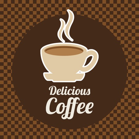 delicious coffee design, vector illustration eps10 graphicのイラスト素材