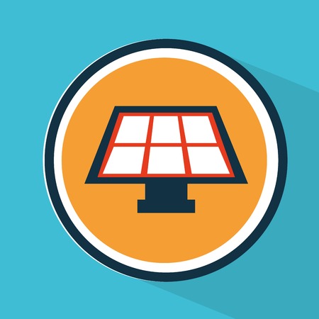 solar panel design, vector illustration eps10 graphicのイラスト素材