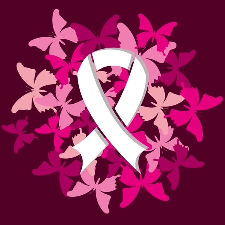 breast cancer design, vector illustration eps10 graphicのイラスト素材