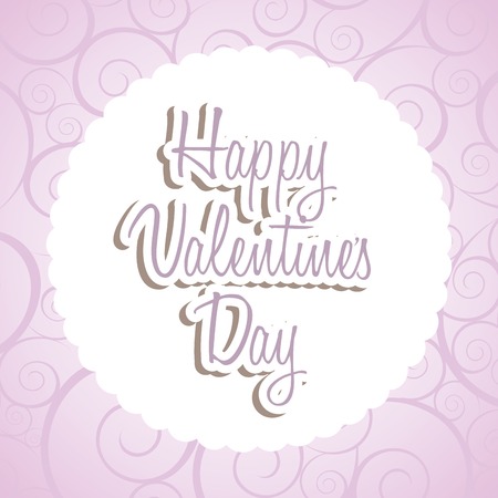 happy valentines day design のイラスト素材