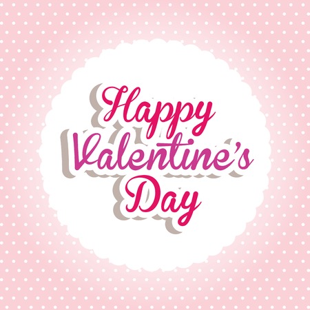 happy valentines day design のイラスト素材