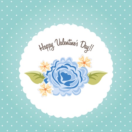 happy valentines day design, vector illustration eps10 graphicのイラスト素材
