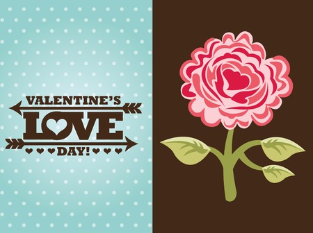 happy valentines day design, vector illustration eps10 graphicのイラスト素材
