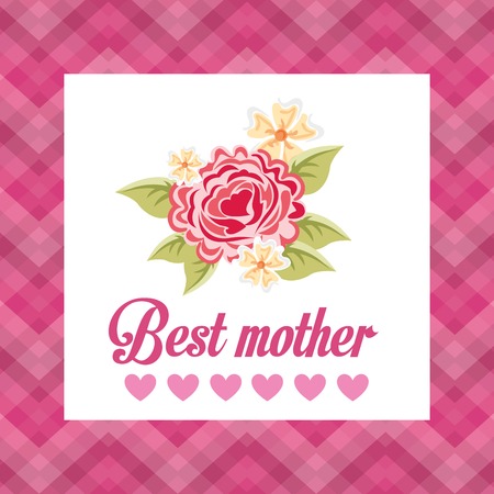 mothers day design, vector illustration eps10 graphicのイラスト素材