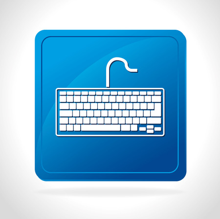 Technology design over white background,vector illustration.のイラスト素材