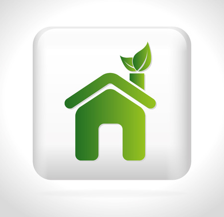 Ecology design over white background, vector illustration.のイラスト素材