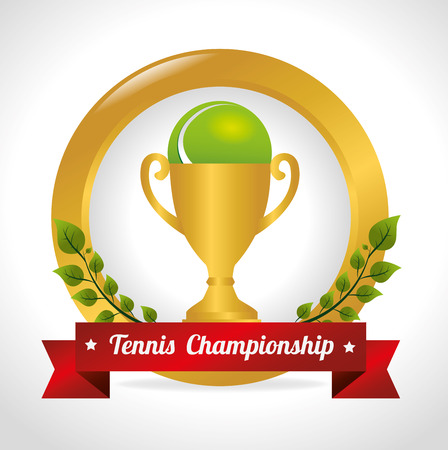 Sport design over white background, vector illustration.のイラスト素材