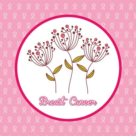 breast cancer design, vector illustration eps10 graphicのイラスト素材