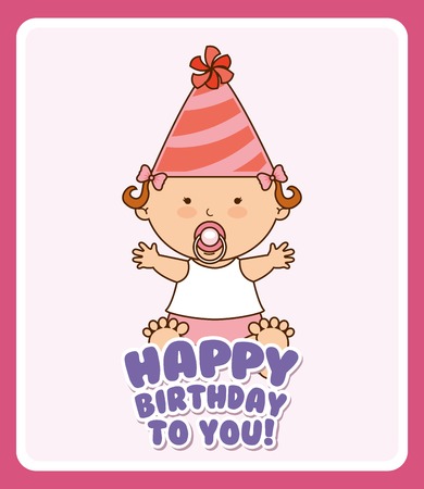  birthdayのイラスト素材