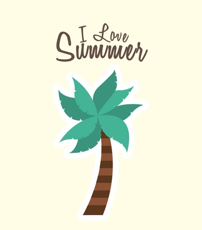 summer vacations design, vector illustration eps10 graphicのイラスト素材
