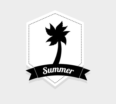 summer vacations design, vector illustration eps10 graphicのイラスト素材