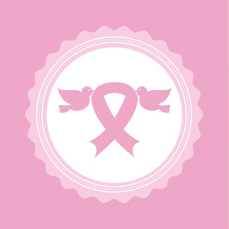 breast cancer design, vector illustration eps10 graphicのイラスト素材
