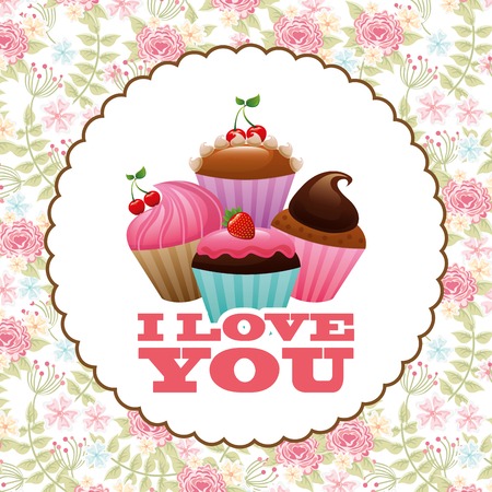 bakery sweet design, vector illustration eps10 graphicのイラスト素材