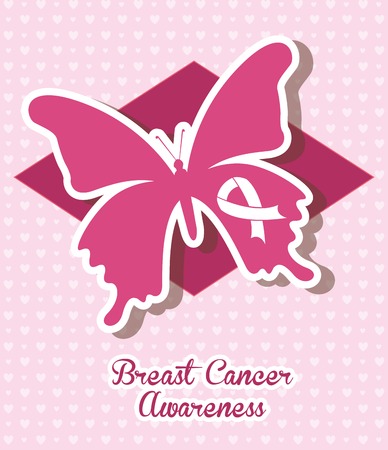 breast cancer design, vector illustration eps10 graphicのイラスト素材