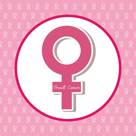 breast cancer design, vector illustration eps10 graphicのイラスト素材