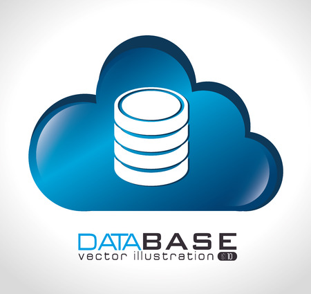 Technology design over white background, vector illustration.のイラスト素材