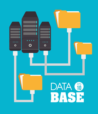 Technology design over blue background, vector illustration.のイラスト素材