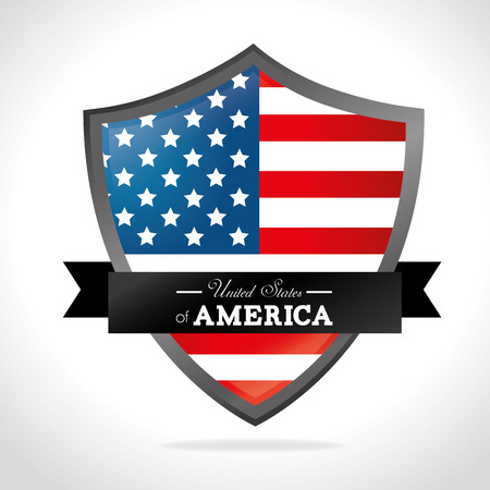 USA design over white background, vector illustration.のイラスト素材