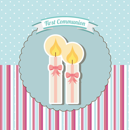 my first communion design, vector illustration eps10 graphicのイラスト素材