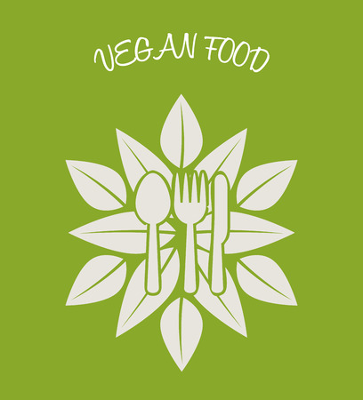 vegan menu design, vector illustration eps10 graphicのイラスト素材