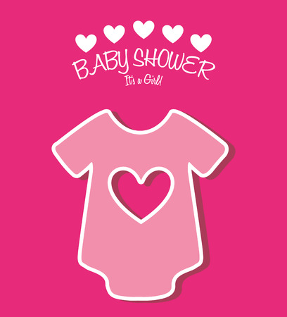 baby shower design, vector illustration eps10 graphicのイラスト素材