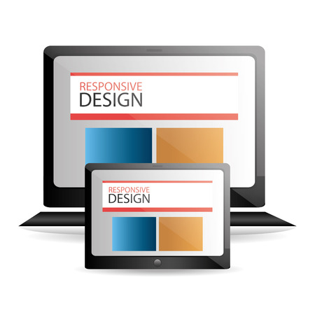 Technology design over white background, vector illustration.のイラスト素材