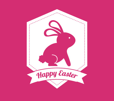 happy easter design, vector illustration eps10 graphicのイラスト素材
