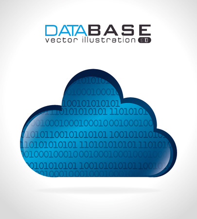 Technology design over white background, vector illustration.のイラスト素材