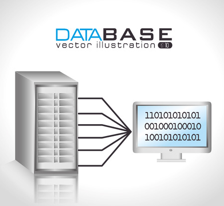 Technology design over white background, vector illustration.のイラスト素材