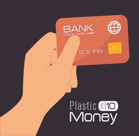 Money design over black background, vector illustration.のイラスト素材