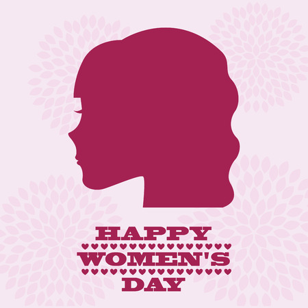 happy womens day design, vector illustration eps10 graphicのイラスト素材