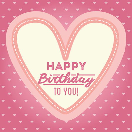happy birthday design, vector illustration eps10 graphicのイラスト素材