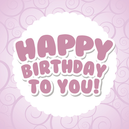 happy birthday design, vector illustration eps10 graphicのイラスト素材