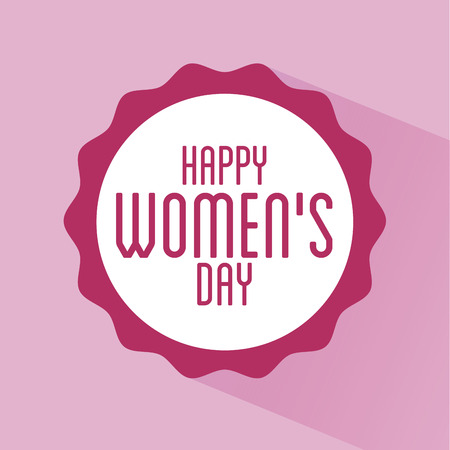 happy womens day design, vector illustration eps10 graphicのイラスト素材