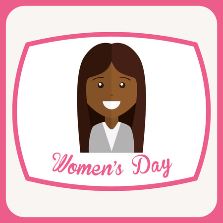 happy womens day design, vector illustration eps10 graphicのイラスト素材