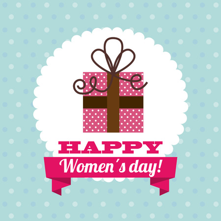 happy womens day design, vector illustration eps10 graphicのイラスト素材