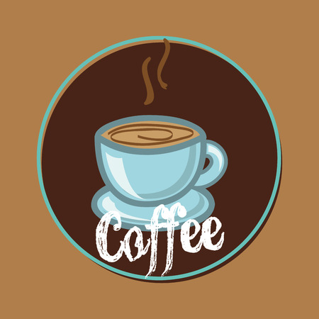 delicious coffee design, vector illustration eps10 graphicのイラスト素材