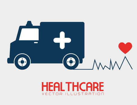 Medical design over white background, vector illustration.のイラスト素材