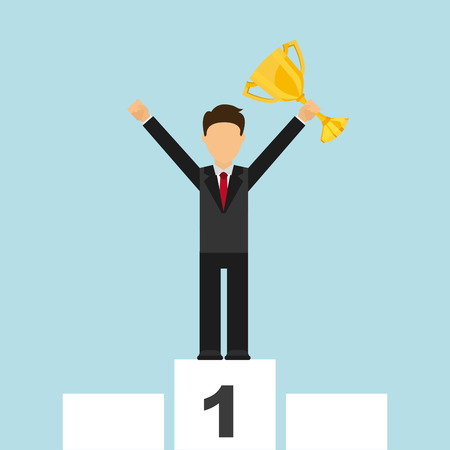 business man design, vector illustration eps10 graphicのイラスト素材