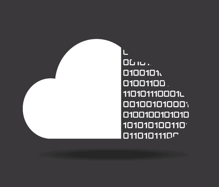 data center design, vector illustration eps10 graphicのイラスト素材