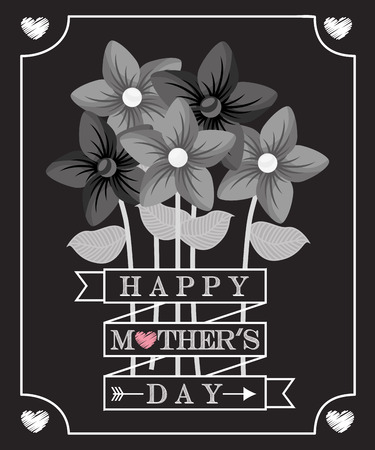 happy mothers day design, vector illustration eps10 graphicのイラスト素材