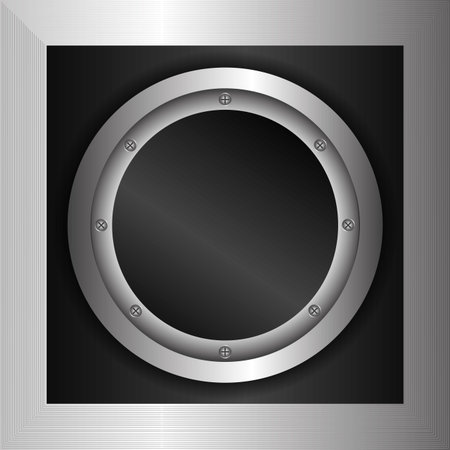 Metal design illustration.のイラスト素材