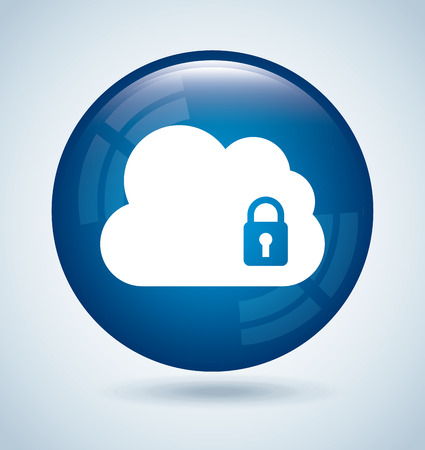 cloud security designのイラスト素材